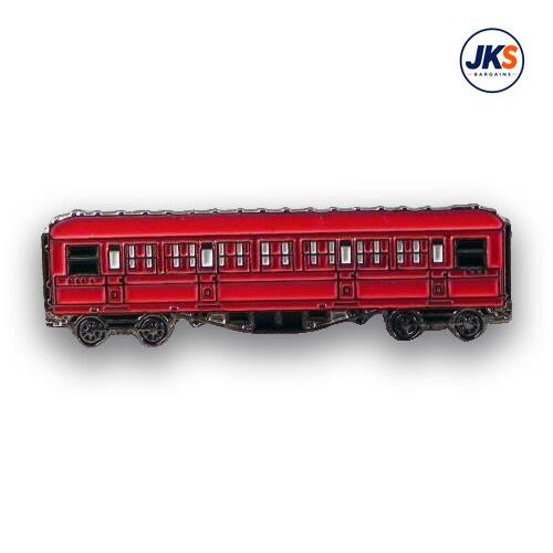 Train Carriage (Red) Pin Badge