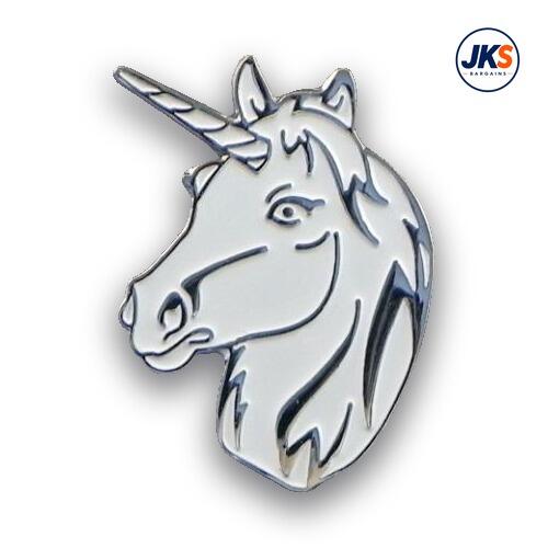 Unicorn Head Pin Badge