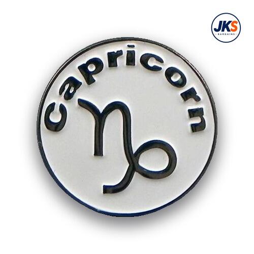 Capricorn Pin Badge