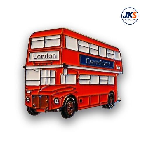 20 x London Route Master Bus Pin Badges
