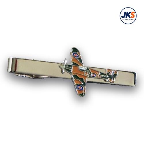 10 x WWII Hurricane Plane Tie Clips