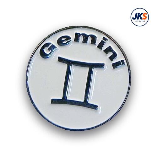 20 x Gemini Pin Badges