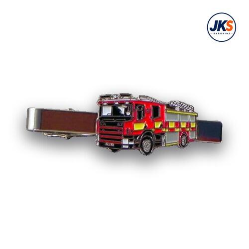 10 x Fire Engine Tie Clips