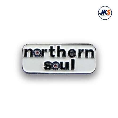 20 x Northern Soul Roundel Bar Pin Badges