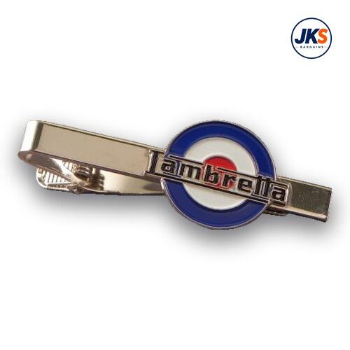 10 x Lambretta Roundel Tie Clips