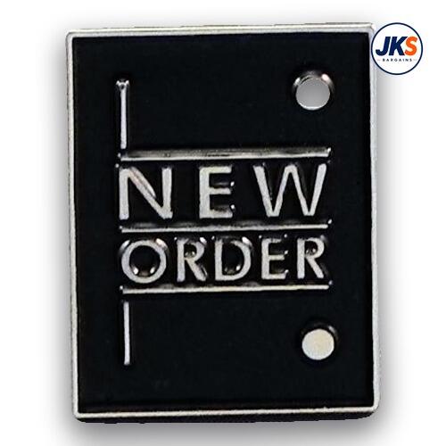 New Order Pin Badge