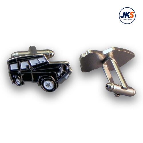 Black 4x4 Vehicle Cufflinks