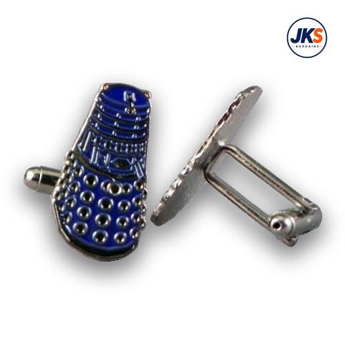 Blue Dalek Cufflinks