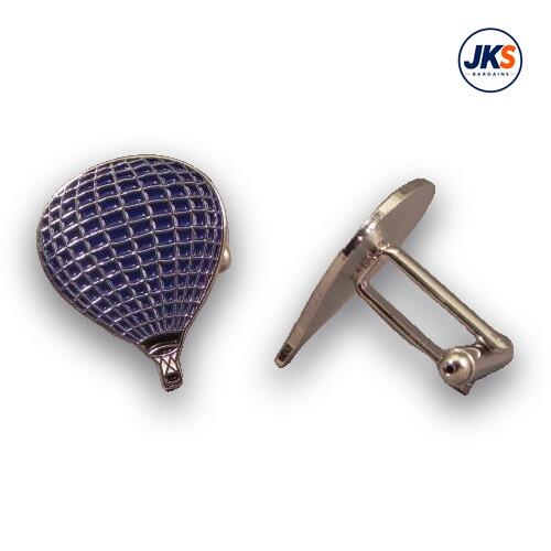 Blue Hot Air Balloon Cufflinks