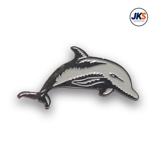 Dolphin Style 2 Pin Badge