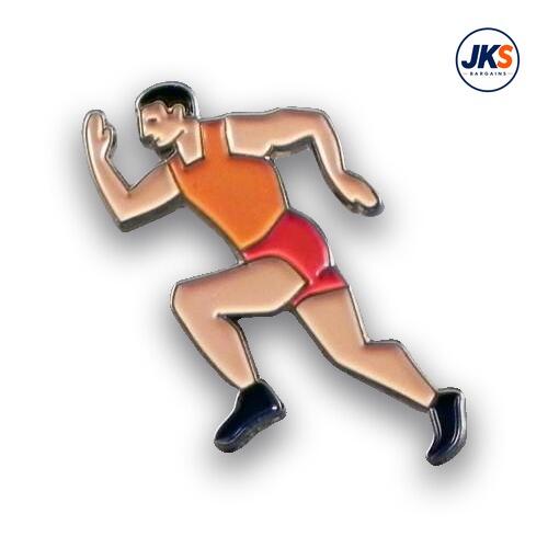 Athlete Pin Badge
