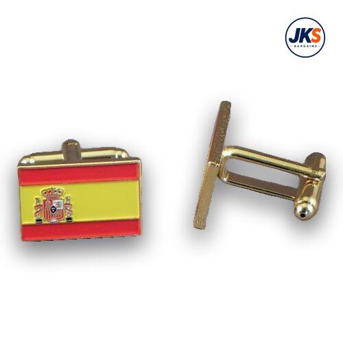 Spanish Flag - Flag of Spain Cufflinks
