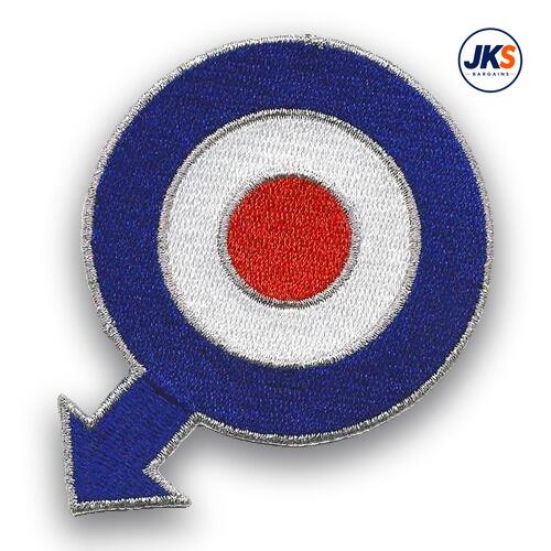 Roundel Arrow Iron on Patch