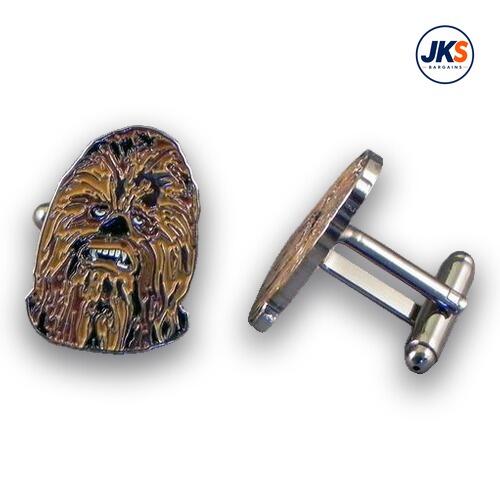 Chewbacca Head Cufflinks