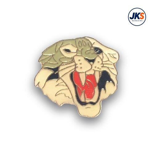 Lion Head Style 2 Pin Badge