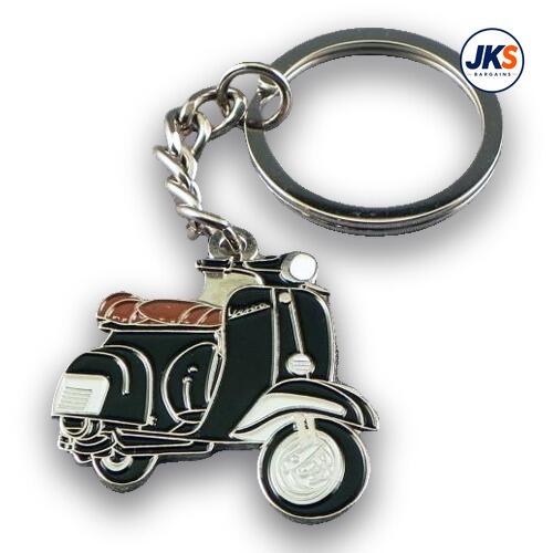 Black Scooter (Style 2) Keyring