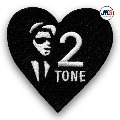 Love 2 Tone Iron on Patch