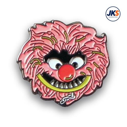 Muppet Animal Head style Pin Badge