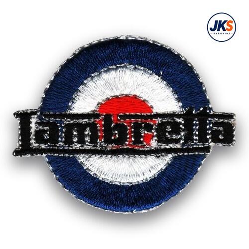 Lambretta Roundel Iron on Patch