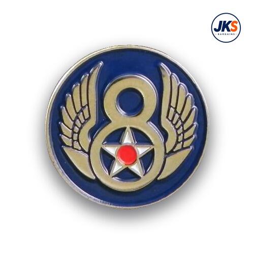 20 x 8th Air Force Pin Badges