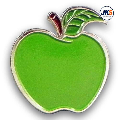 Green Apple Pin Badge