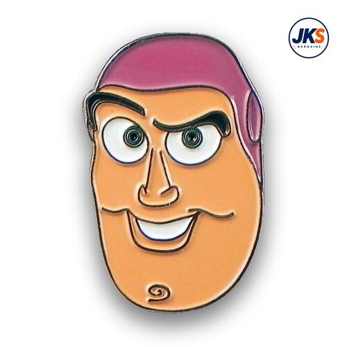 Buzz Light Year Head Pin Badge