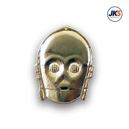 C3P0 Head Pin Badge