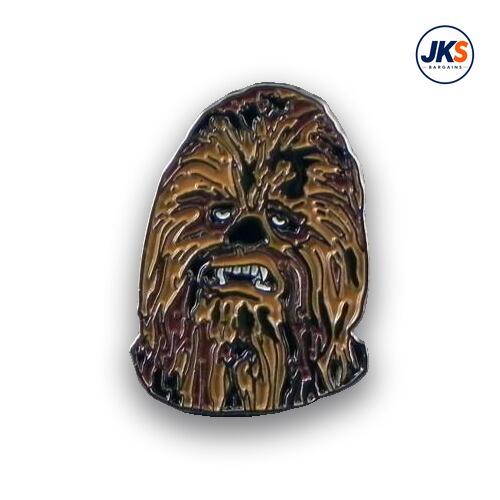 Chewbacca Head Pin Badge