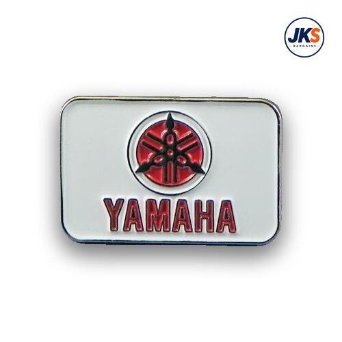 Yamaha Red Pin Badge