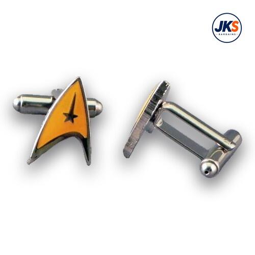 Star Trek Symbol (Gold) Cufflinks