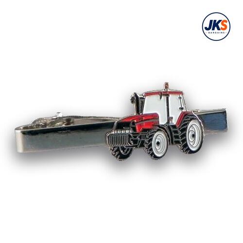 Red Tractor Tie Clip