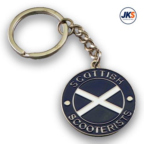 10 x Scottish Scooterists Keyrings