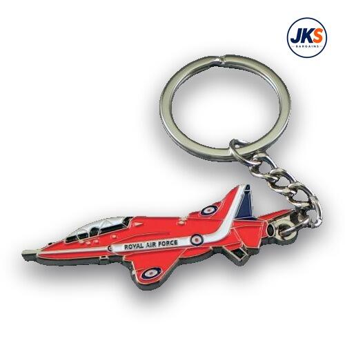 10 x Red Arrows Hawk Plane Keyrings