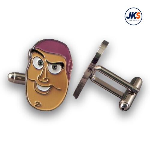 Buzz light Year Head Style Cufflinks