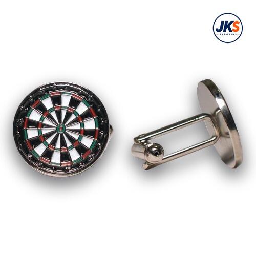 10 Pairs x Dart Board Cufflinks