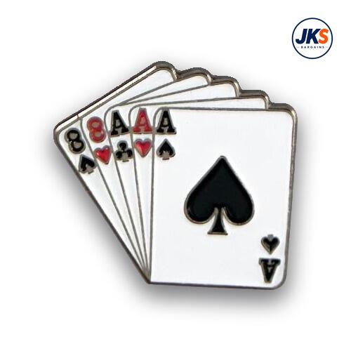 10 x Full House Playing Cards Fridge Magnets