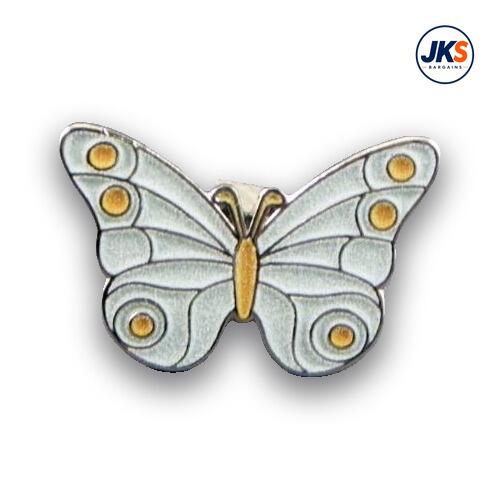 Glow in the Dark Butterfly Pin Badge