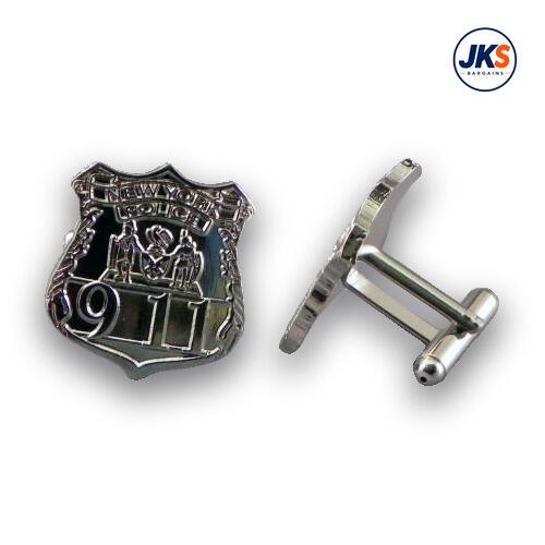 New York Police Badge Cufflinks