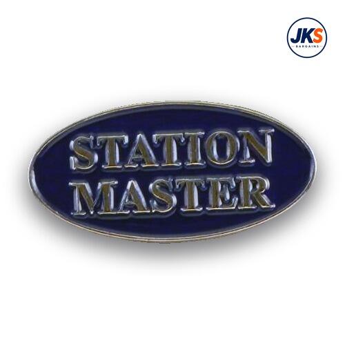 20 x Station Master Pin Badges