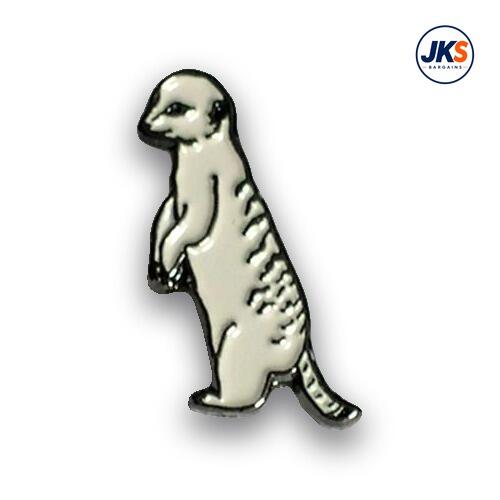 20 x Meerkat Pin Badges