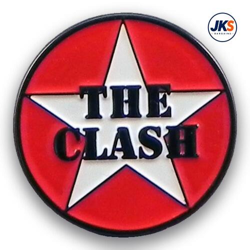 20 x The Clash Pin Badges