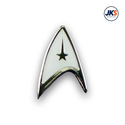 Star Trek Logo (White) Pin Badge