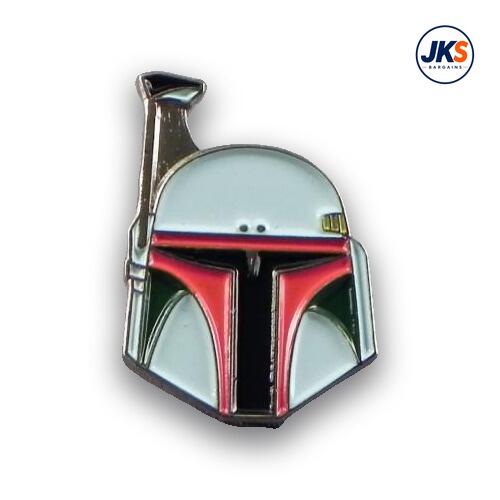Boba Fett head Pin Badge