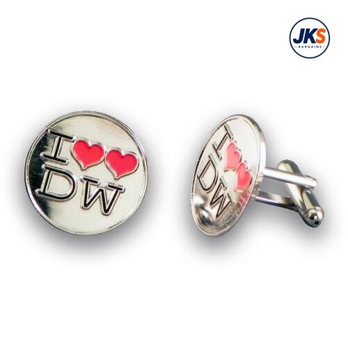 I Love D W Cufflinks
