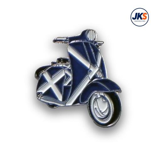 Scottish Scooter 2 Pin Badge