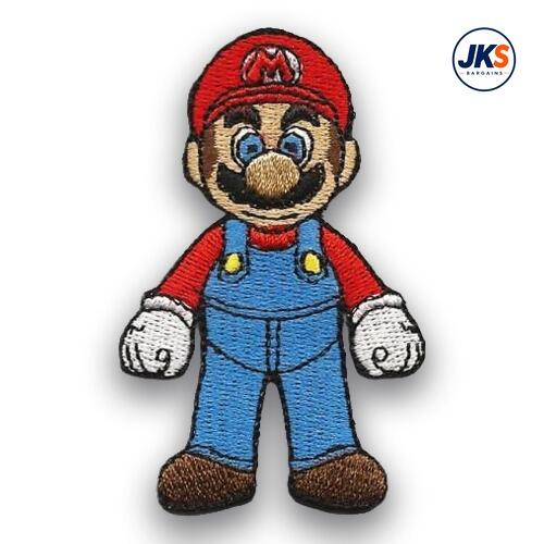 Mario Iron on Patch