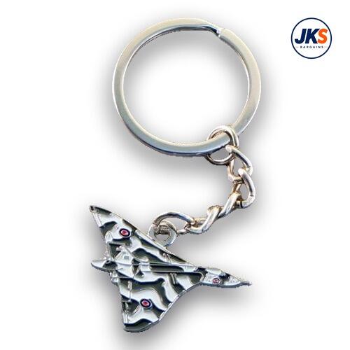 10 x Vulcan Bomber Plane Keyrings