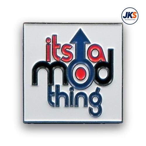 Its a Mod Thing Pin Badge