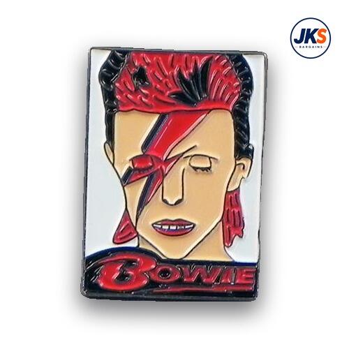 Bowie Pin Badge