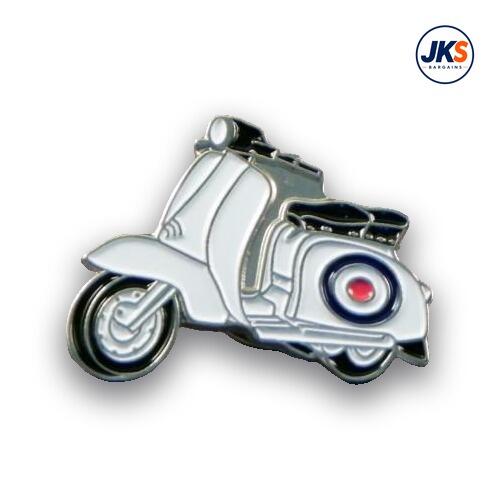 MOD Roundel Scooter Pin Badge